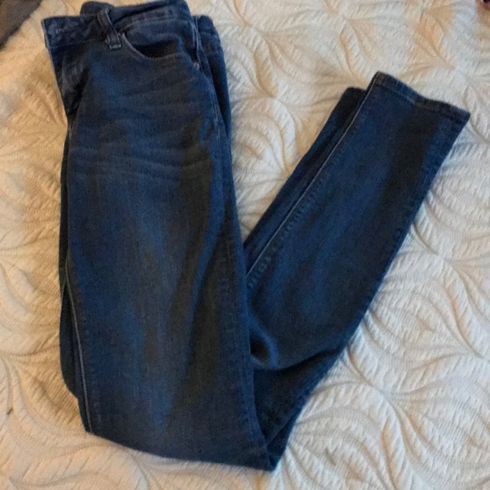 Hudson kids dark wash skinny jeans